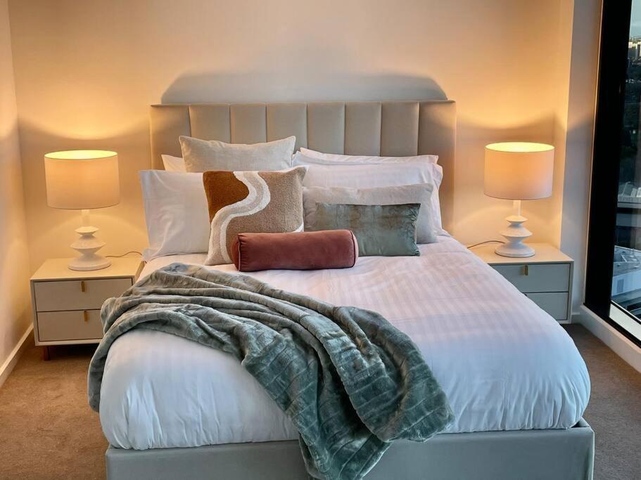 Lux 3 Bedroom Apartment In Southbank ملبورن المظهر الخارجي الصورة