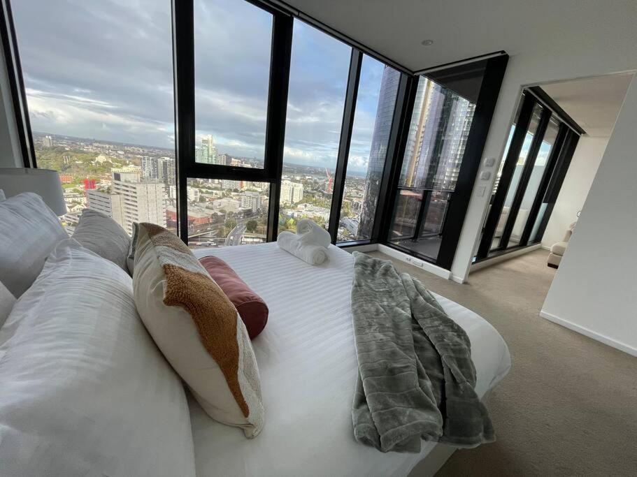 Lux 3 Bedroom Apartment In Southbank ملبورن المظهر الخارجي الصورة