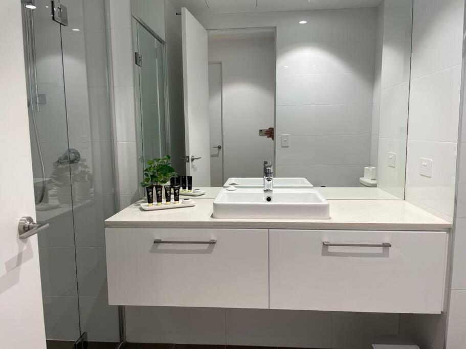 Lux 3 Bedroom Apartment In Southbank ملبورن المظهر الخارجي الصورة